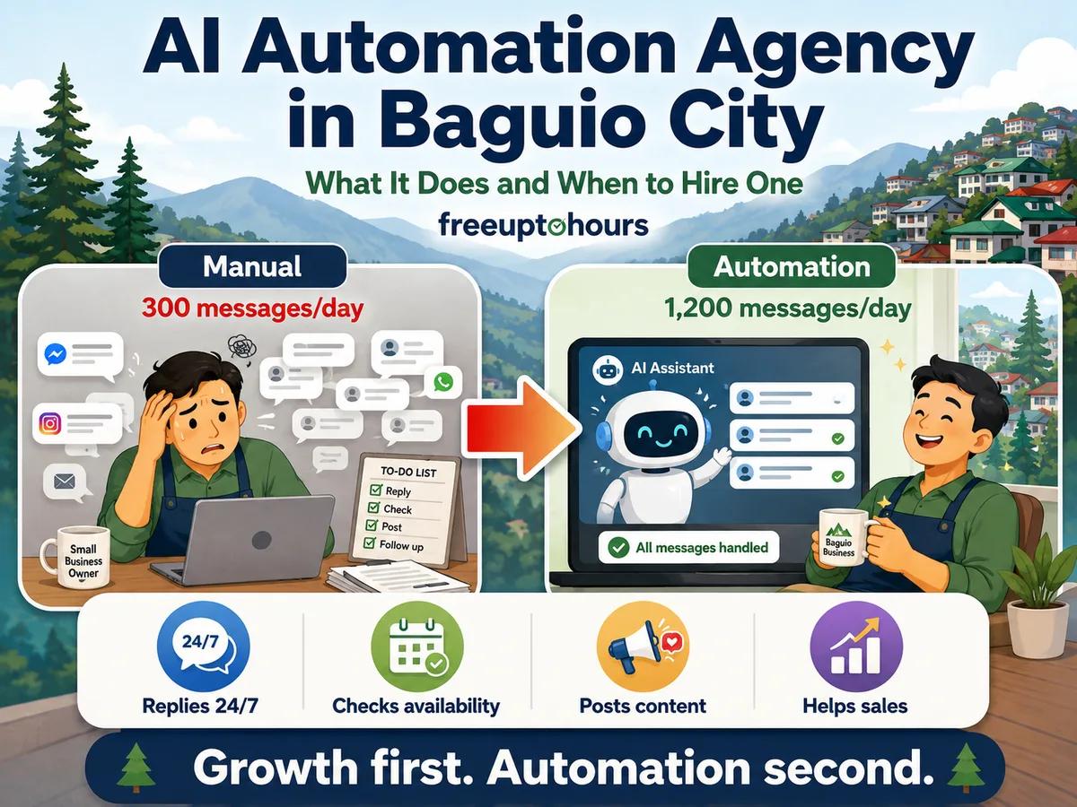 AI Automation Agency in Baguio City: What It Does and When to Hire One