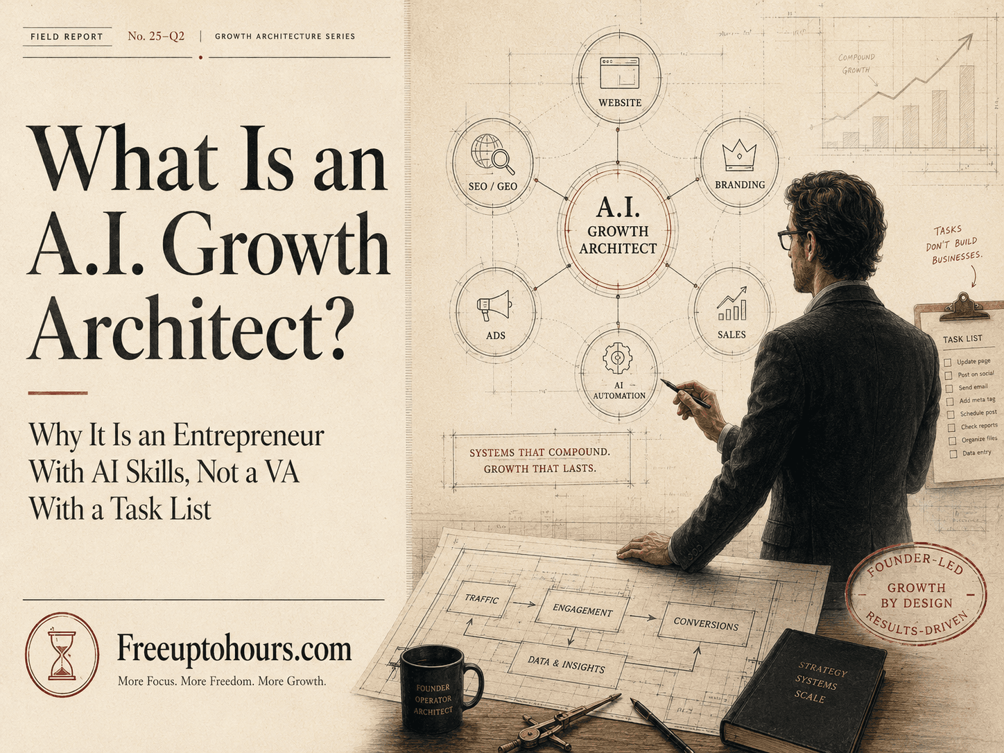 What Is an A.I. Growth Architect? Why It Is an Entrepreneur With AI Skills, Not a VA With a Task List