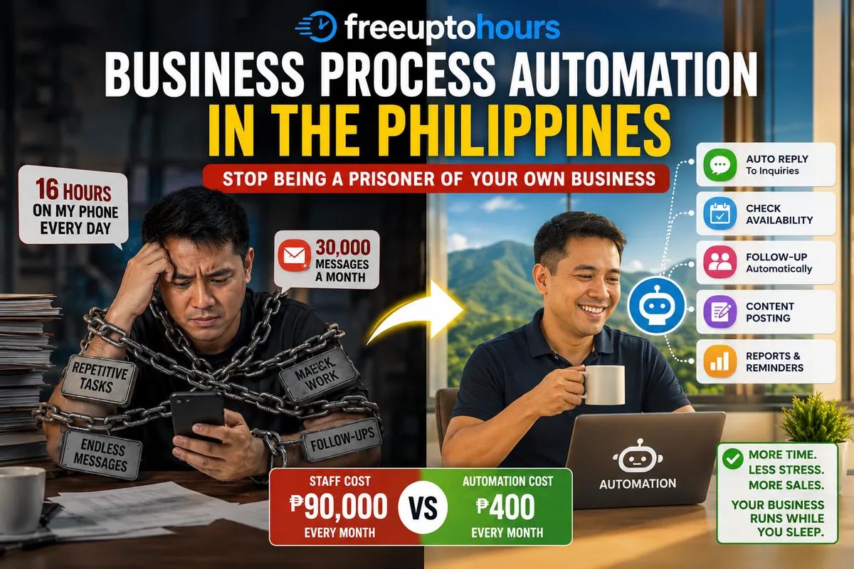 Business Process Automation in the Philippines: Stop Being a Prisoner of Your Own Business