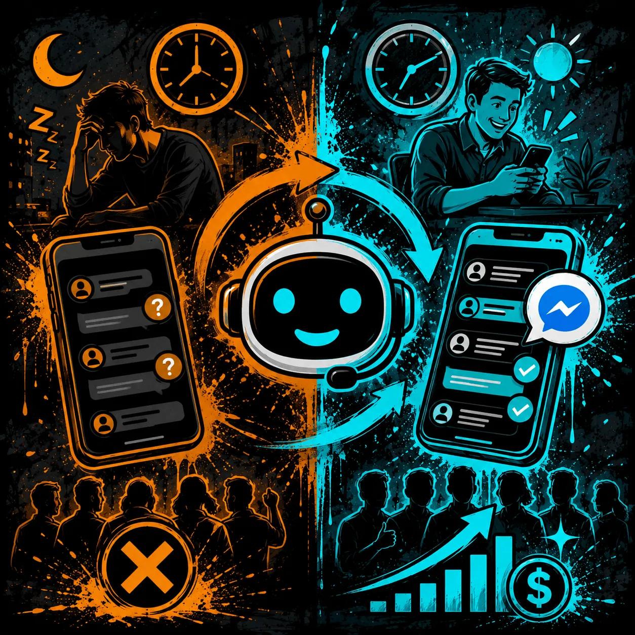 AI chatbot for Messenger dashboard