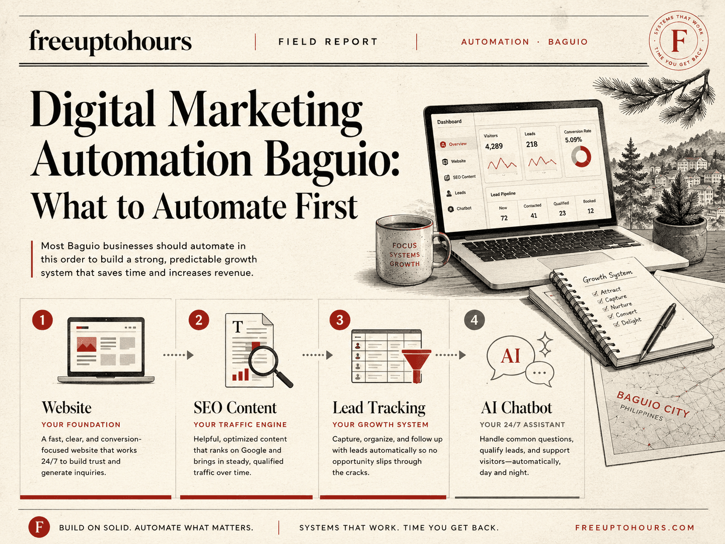 Digital Marketing Automation Baguio: What to Automate First