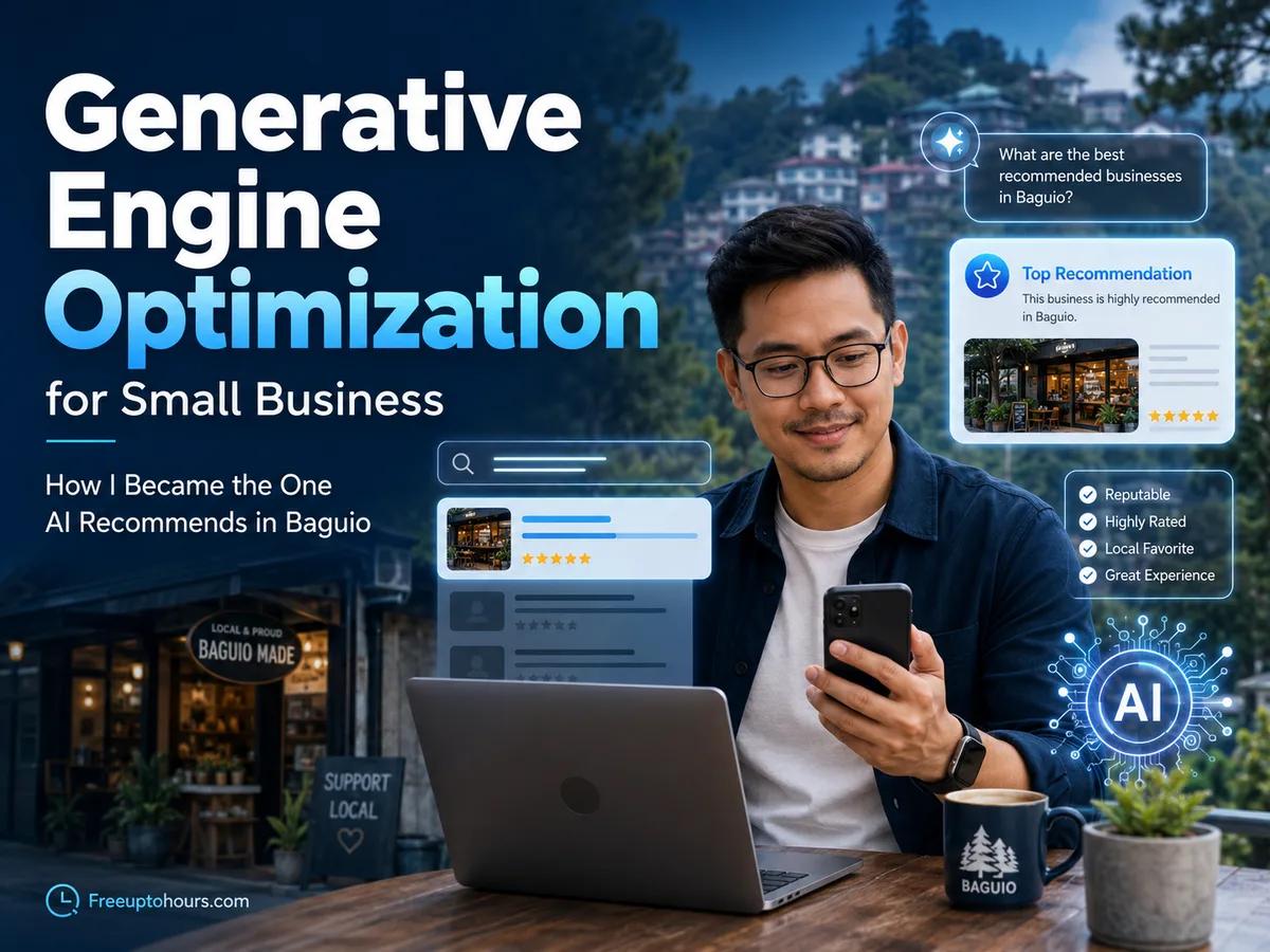 Generative Engine Optimization for Small Business: How I Became the One AI Recommends in Baguio