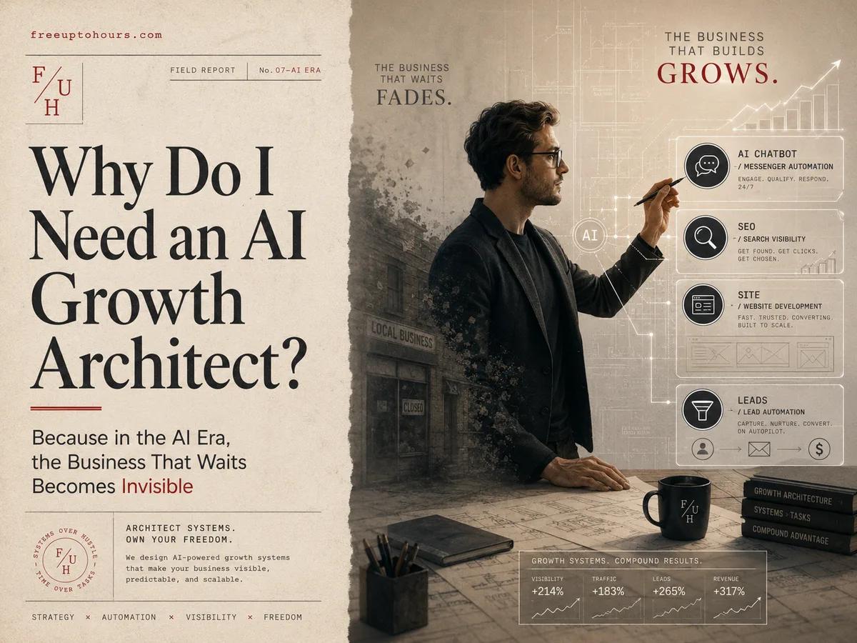 Why Do I Need an AI Growth Architect? Because in the AI Era, the Business That Waits Becomes Invisible