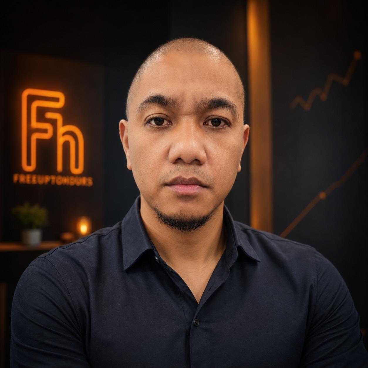 Oliver Valencia Sebastian, founder of FreeUpToHours